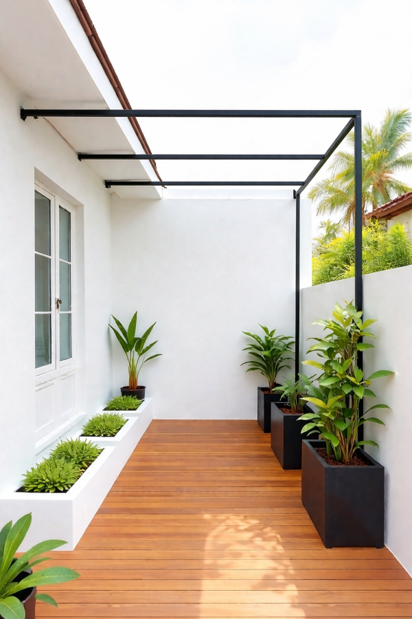 Metal Ceiling Plant Hanger