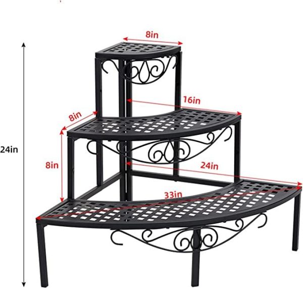 Outdoor Heavy-Duty Planter Stand