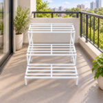 3-Tier Premium Metal Plant Stand – Indoor & Outdoor Flower Pot Rack