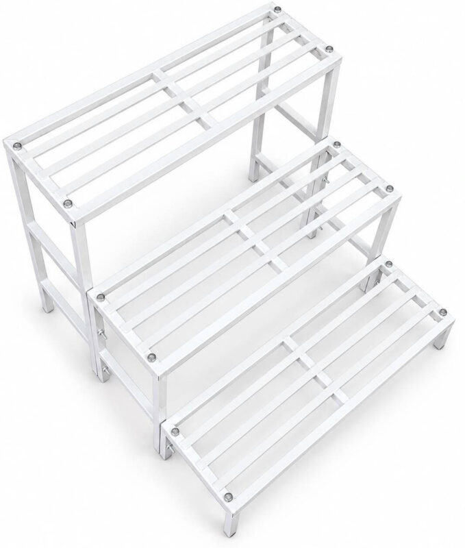 3-Tier Premium Metal Plant Stand – Indoor & Outdoor Flower Pot Rack - view 2