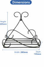 Decorative Iron Plant Stand Holder for Tabletop & Home Décor - view 3