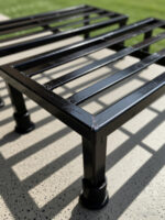 Heavy duty Metal Gamla Pot stand for balcony (Pack of 2) - view 4