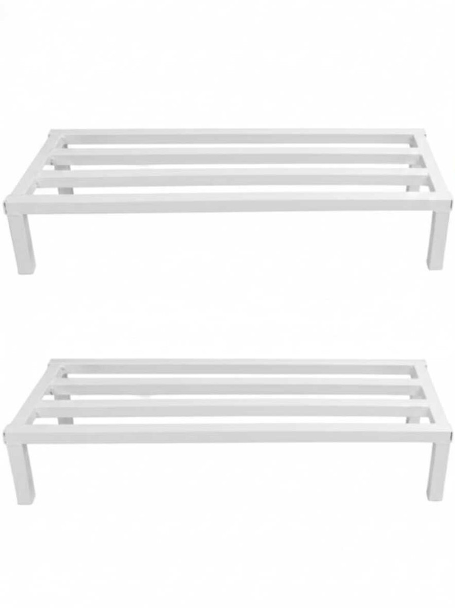Iron Indoor/Outdoor Flower Pot/Plant Stand for Home Garden Balcony Living Room (White, 12 cm) Iron Indoor/Outdoor Flower Pot/Plant Stand for Home Garden Balcony Living Room (White, 12 cm)