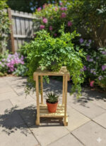 Lavish Homestyle Wooden Pot Stand