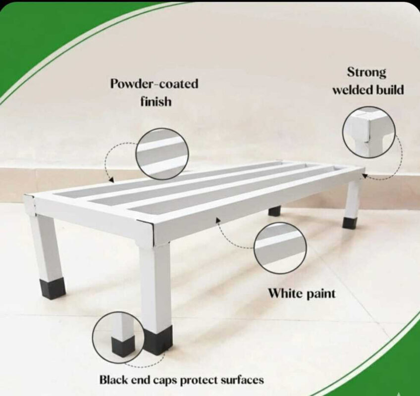 Plant stand for outdoor and indoor garden (Gamla /Pot stand) (White, Pack of 4) - view 2