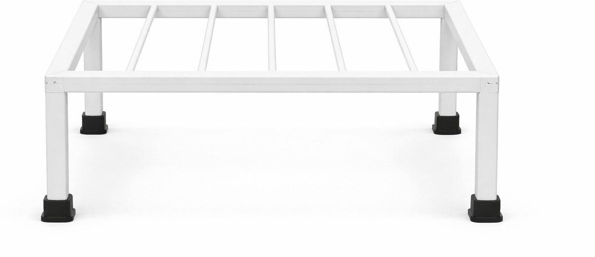 Square Metal Plant Stand for Pots | Floor-Protective Base | Indoor & Outdoor - view 2