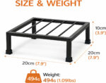 Square Metal Stand for Plant Pots | Elevated Support | Indoor & Outdoor Use - view 3