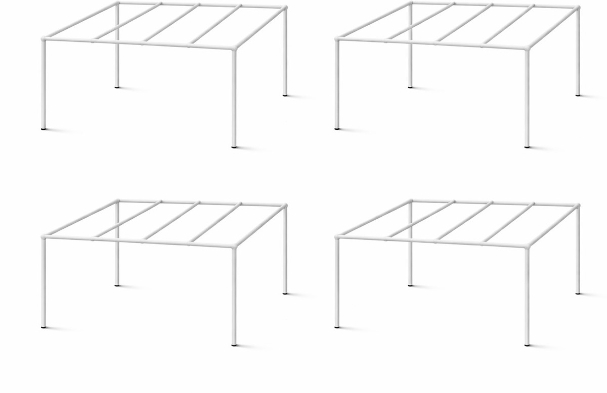 Square Metal Stand for Plant Pots | Suitable for Indoor & Outdoor