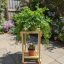Lavish Homestyle Wooden Pot Stand